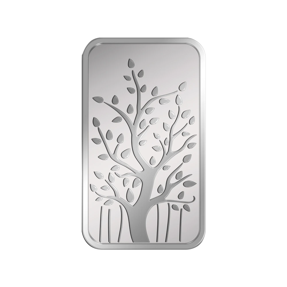 Silver 999.9 Minted Bar